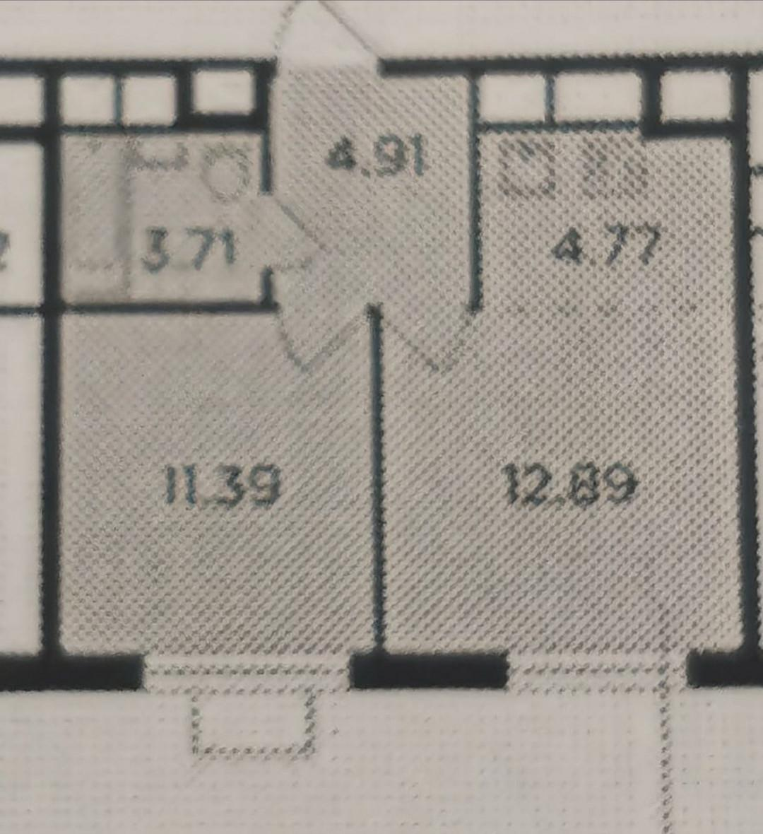 1-комнатная 37.5 м2 в ЖК undefined корпус null этаж 6