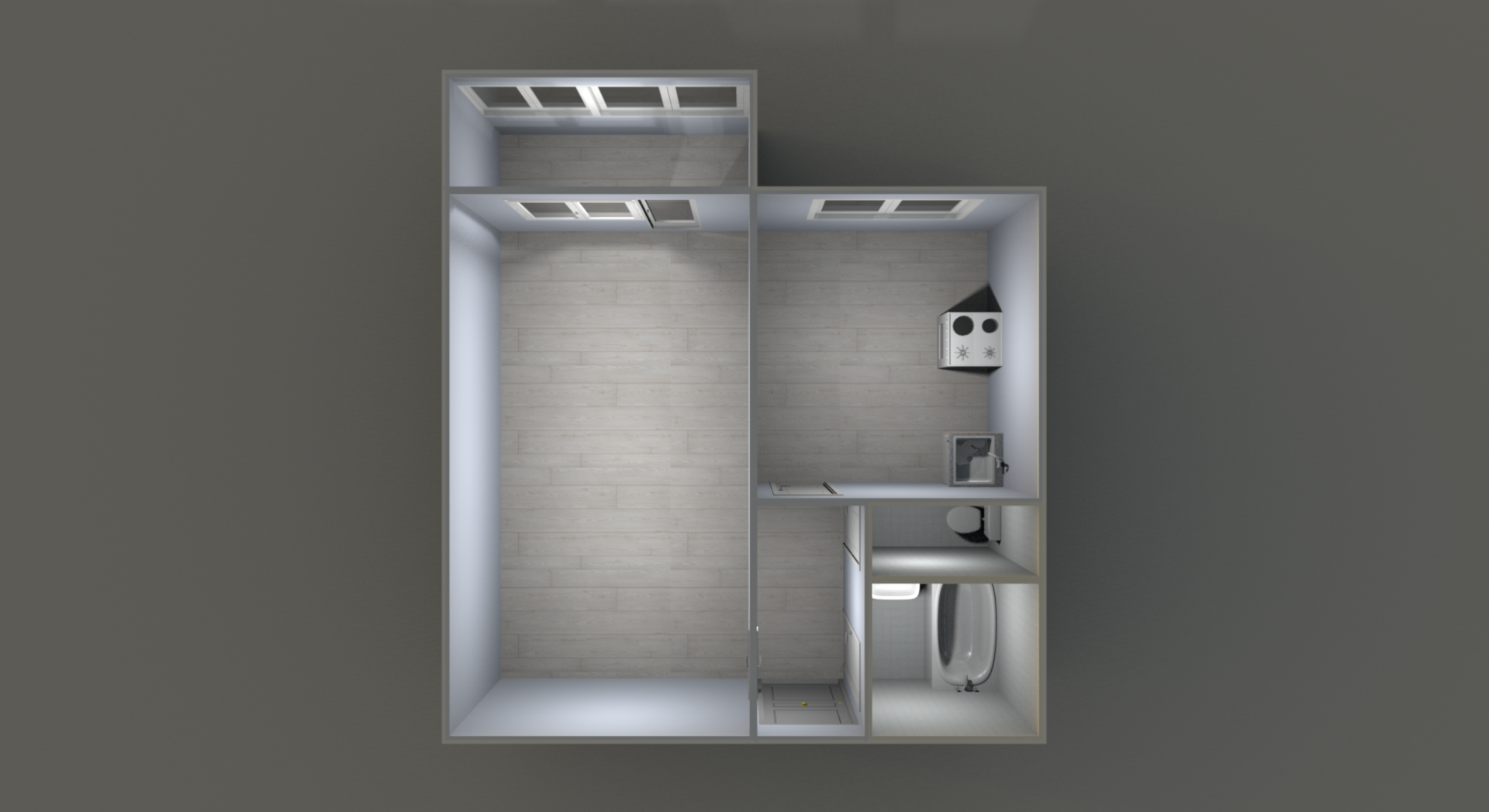 1-комнатная 33 м2 в ЖК undefined корпус null этаж 5