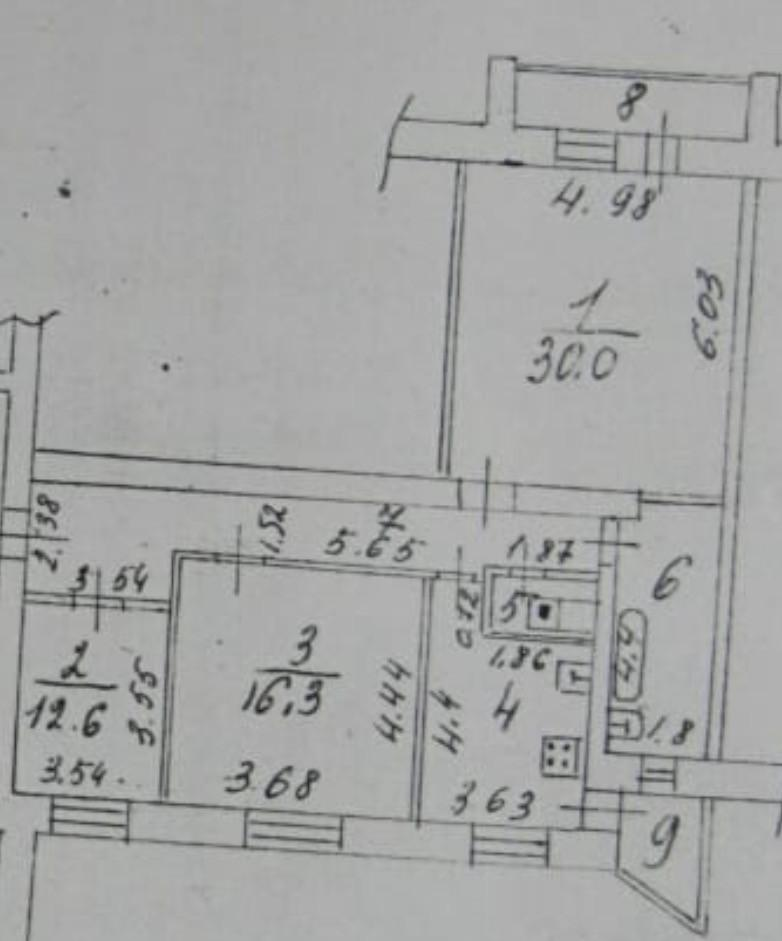 3-комнатная 103 м2 в ЖК undefined корпус null этаж 6