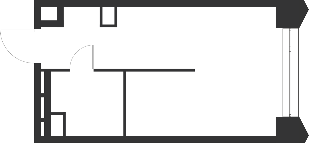 Студия 25 м2 в ЖК Voice Towers корпус null этаж 20