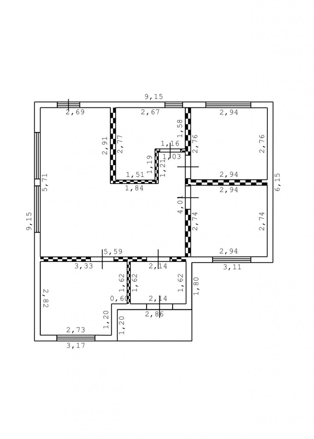 3-комнатная 66 м2 в ЖК undefined корпус null этаж null