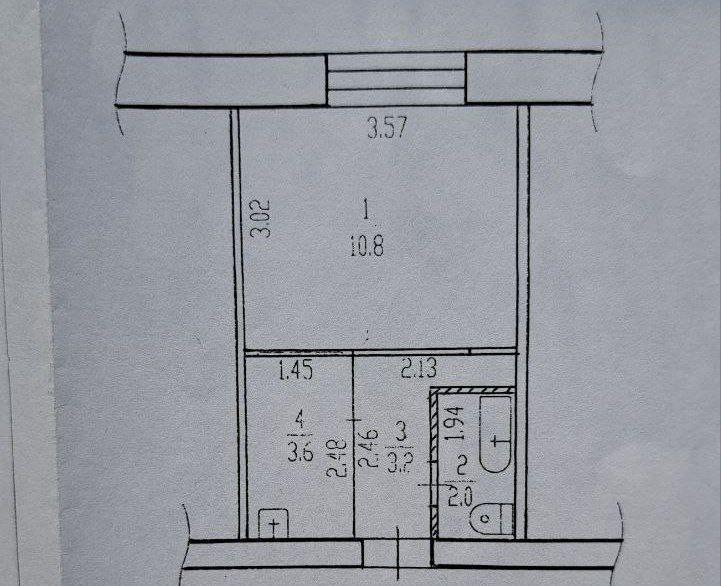 Студия 19.6 м2 в ЖК undefined корпус null этаж 3