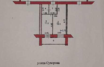 1-комнатная 36.6 м2 в ЖК undefined корпус null этаж 2