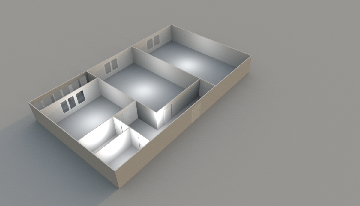 2-комнатная 46.5 м2 в ЖК undefined корпус null этаж 1