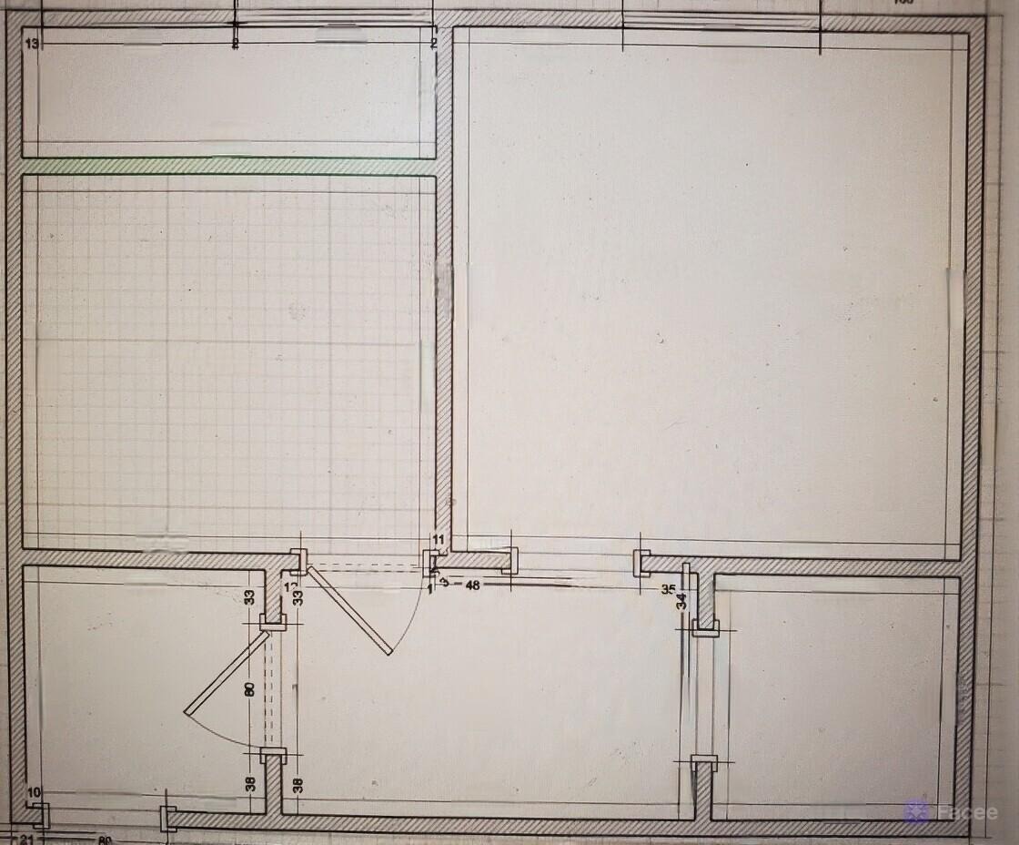 1-комнатная 41 м2 в ЖК undefined корпус null этаж 9