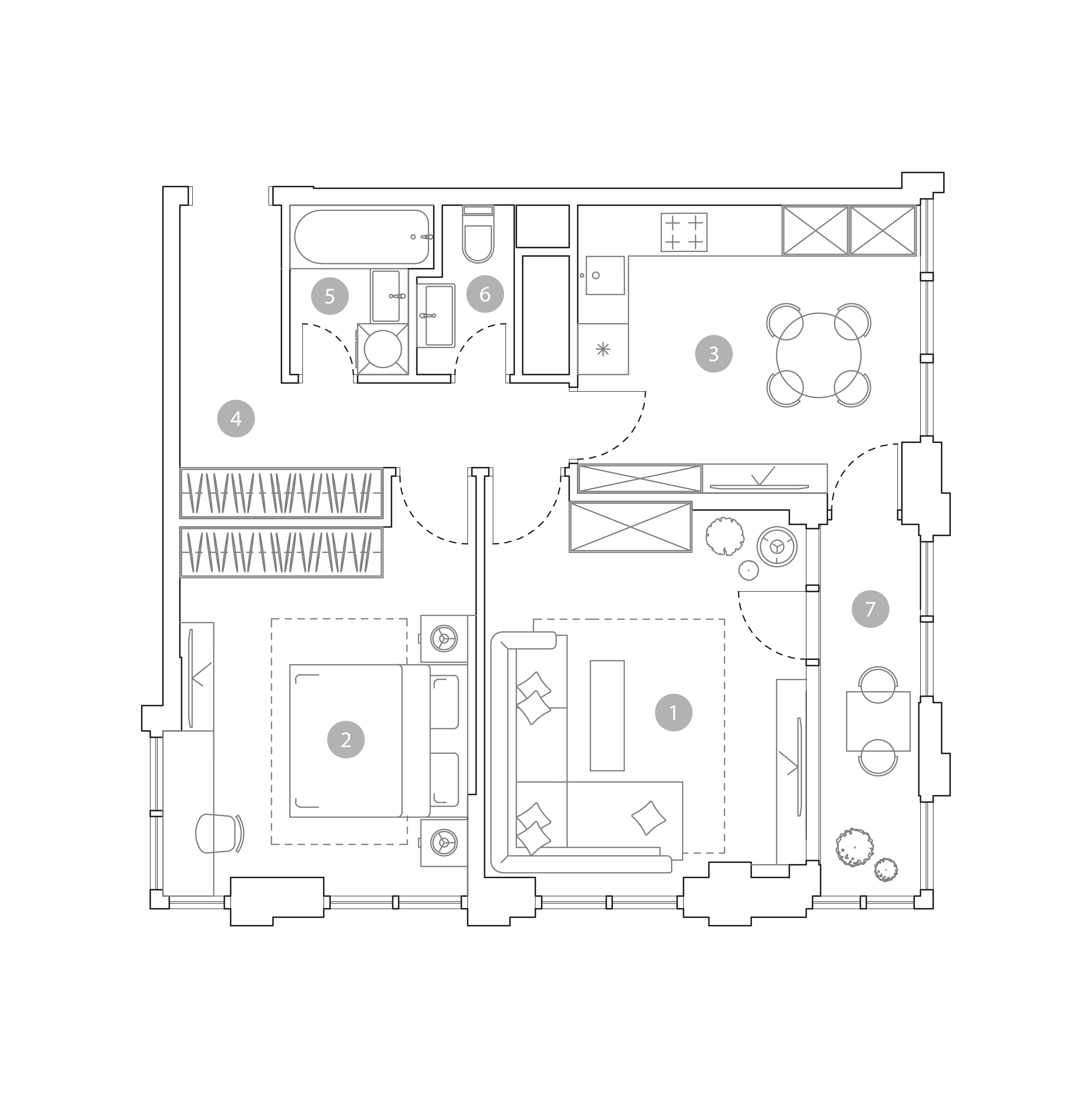 2-комнатная 61 м2 в ЖК VERY на Миклухо-Маклая корпус null этаж 13