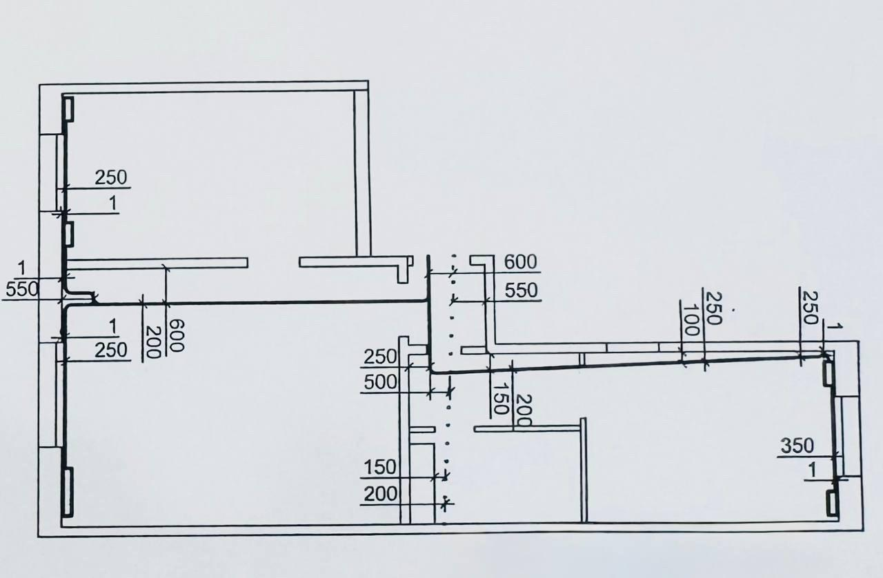 2-комнатная 61.5 м2 в ЖК undefined корпус null этаж 2