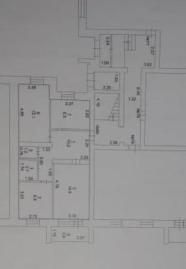 3-комнатная 58.3 м2 в ЖК undefined корпус null этаж 1