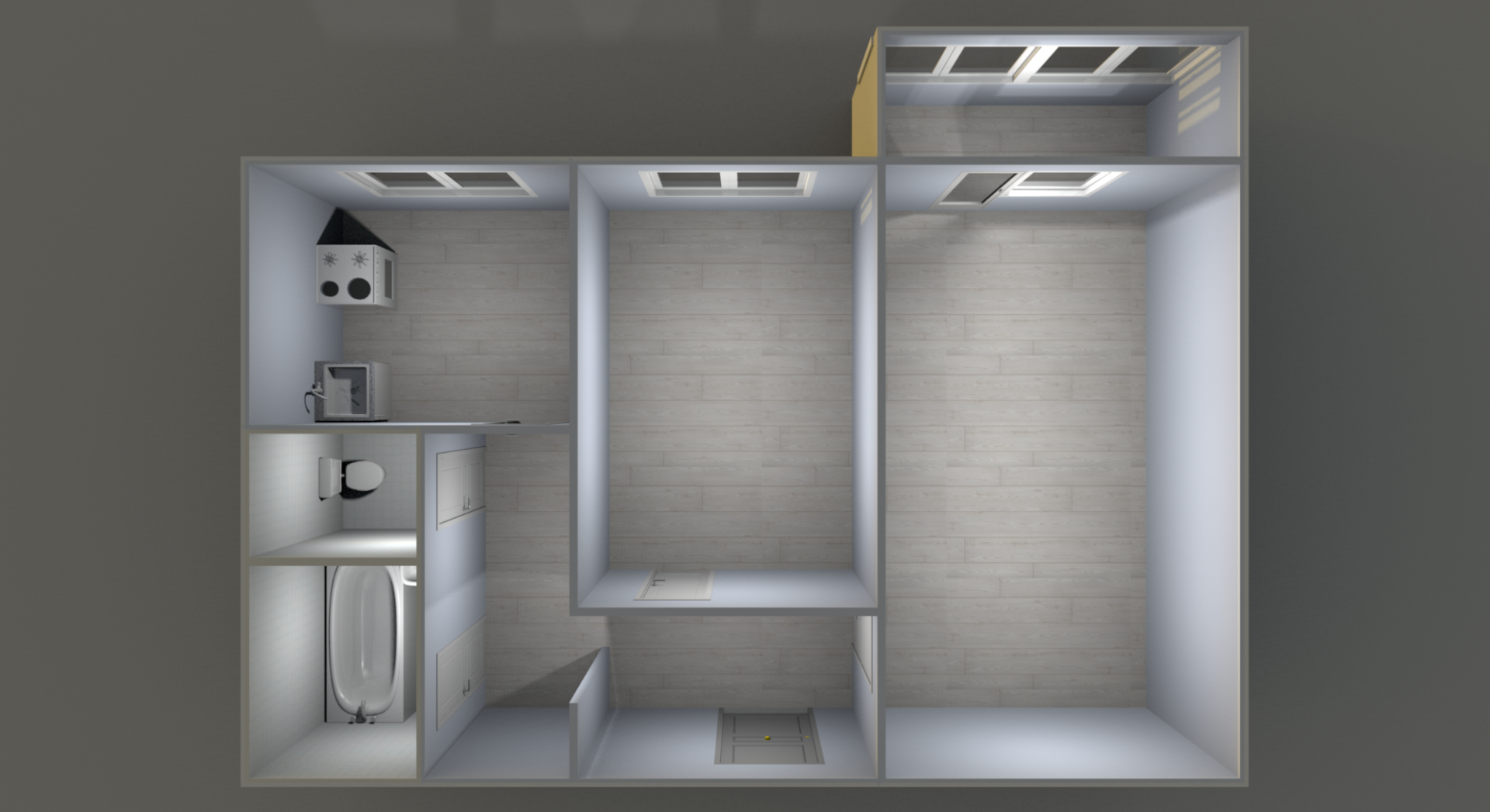 2-комнатная 49.9 м2 в ЖК undefined корпус null этаж 10