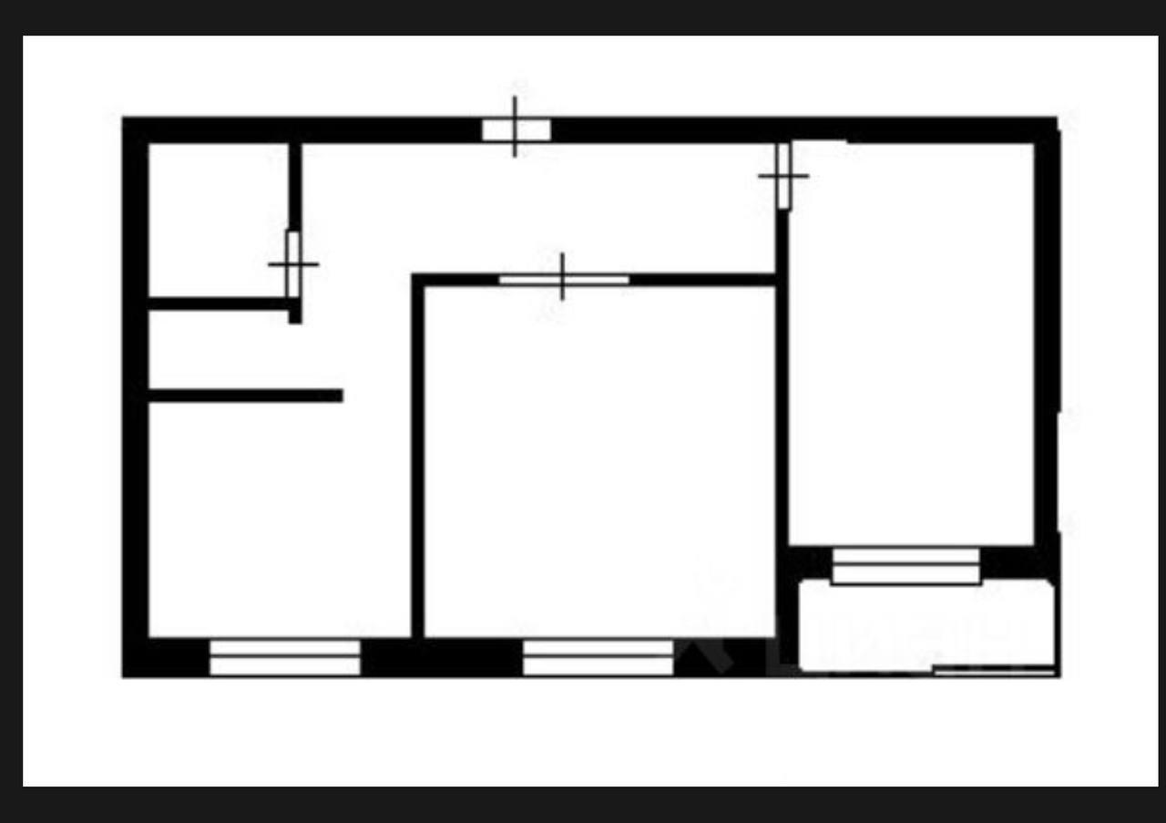 2-комнатная 52.4 м2 в ЖК undefined корпус null этаж 6