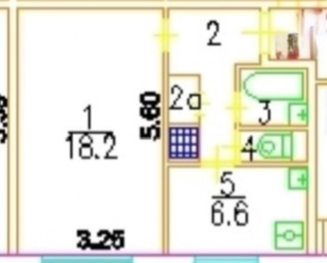 1-комнатная 32.7 м2 в ЖК undefined корпус null этаж 8