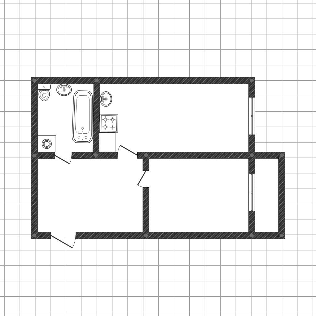 2-комнатная 47 м2 в ЖК undefined корпус null этаж 13