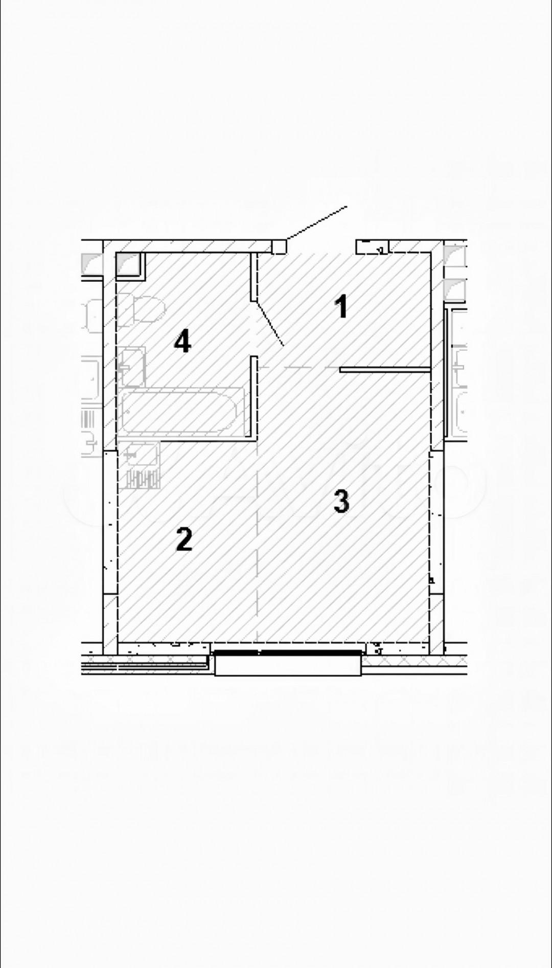 Студия 24.9 м2 в ЖК undefined корпус null этаж 2