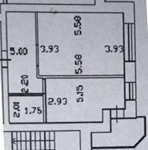 1-комнатная 48.9 м2 в ЖК undefined корпус null этаж 3