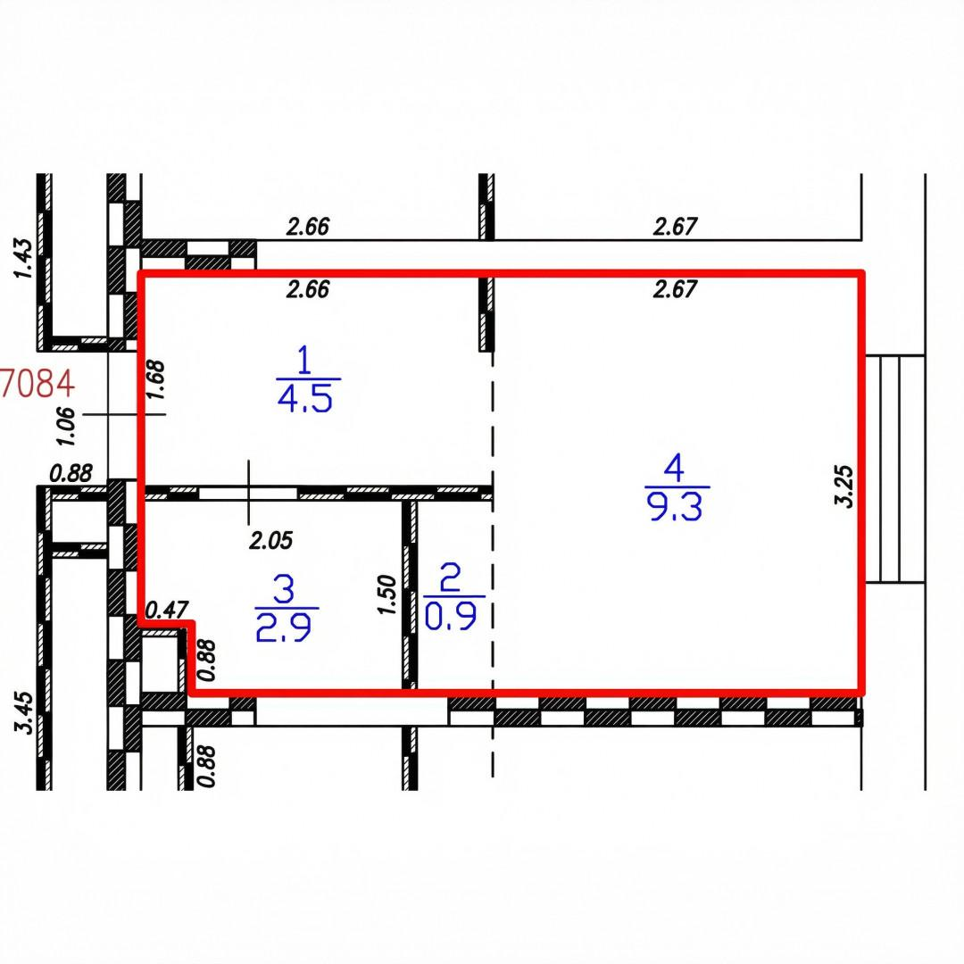 Студия 17.6 м2 в ЖК undefined корпус null этаж 5
