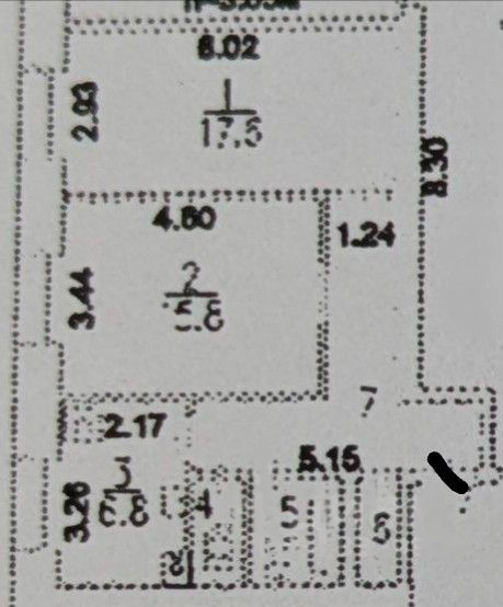 2-комнатная 57 м2 в ЖК undefined корпус null этаж 3