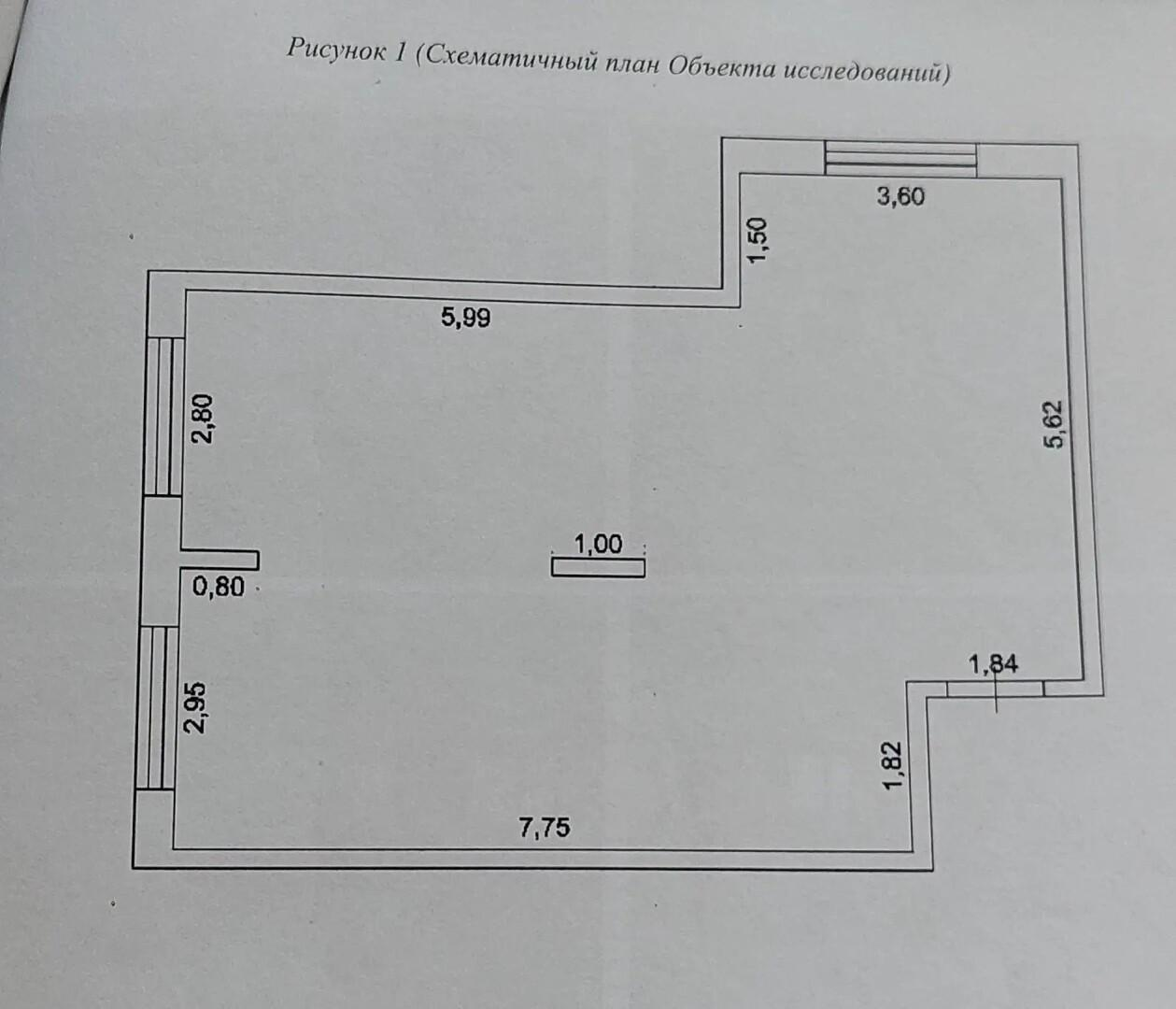2-комнатная 56.6 м2 в ЖК undefined корпус null этаж 8
