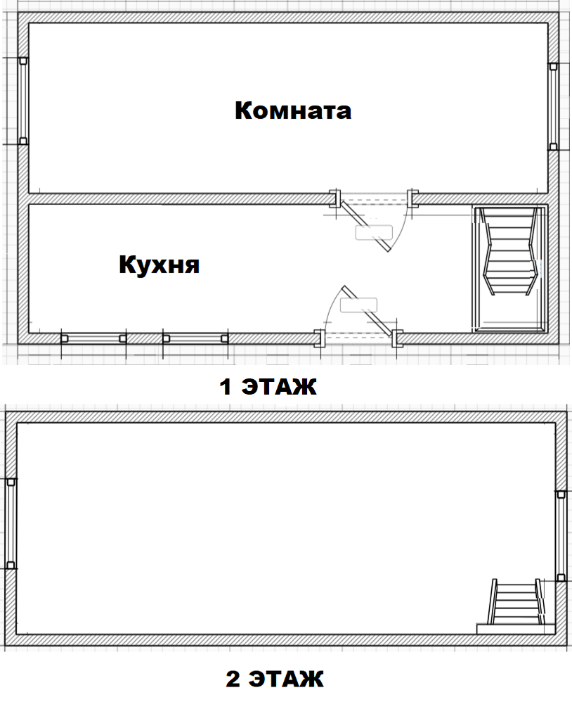 2-комнатная 44 м2 в ЖК undefined корпус null этаж null