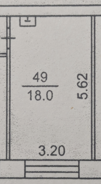 1-комнатная 18 м2 в ЖК undefined корпус null этаж 4