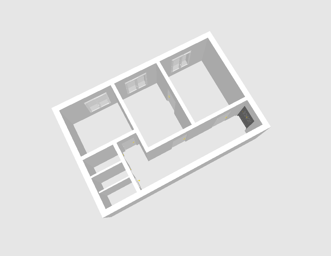 2-комнатная 63.4 м2 в ЖК undefined корпус null этаж 2