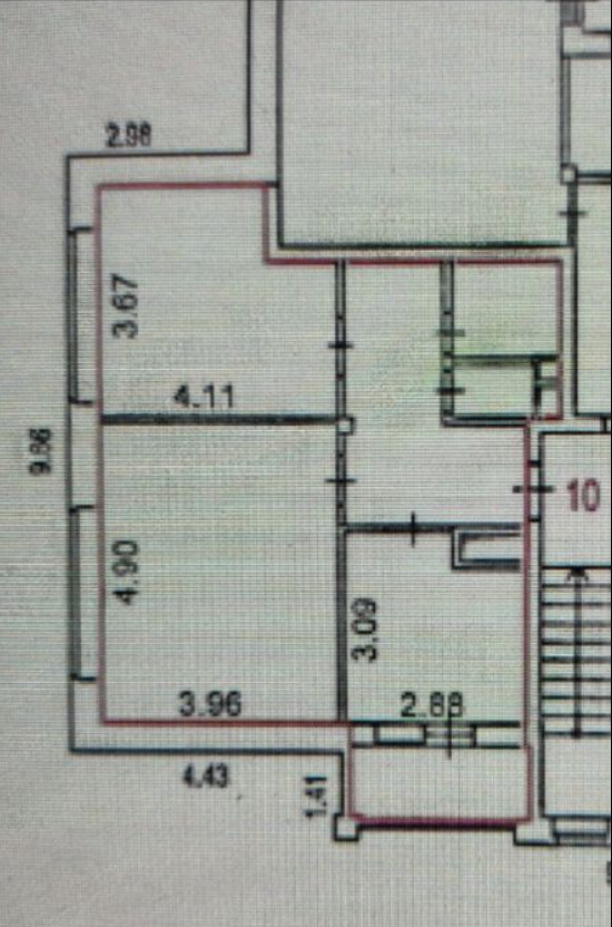 2-комнатная 56 м2 в ЖК undefined корпус null этаж 4