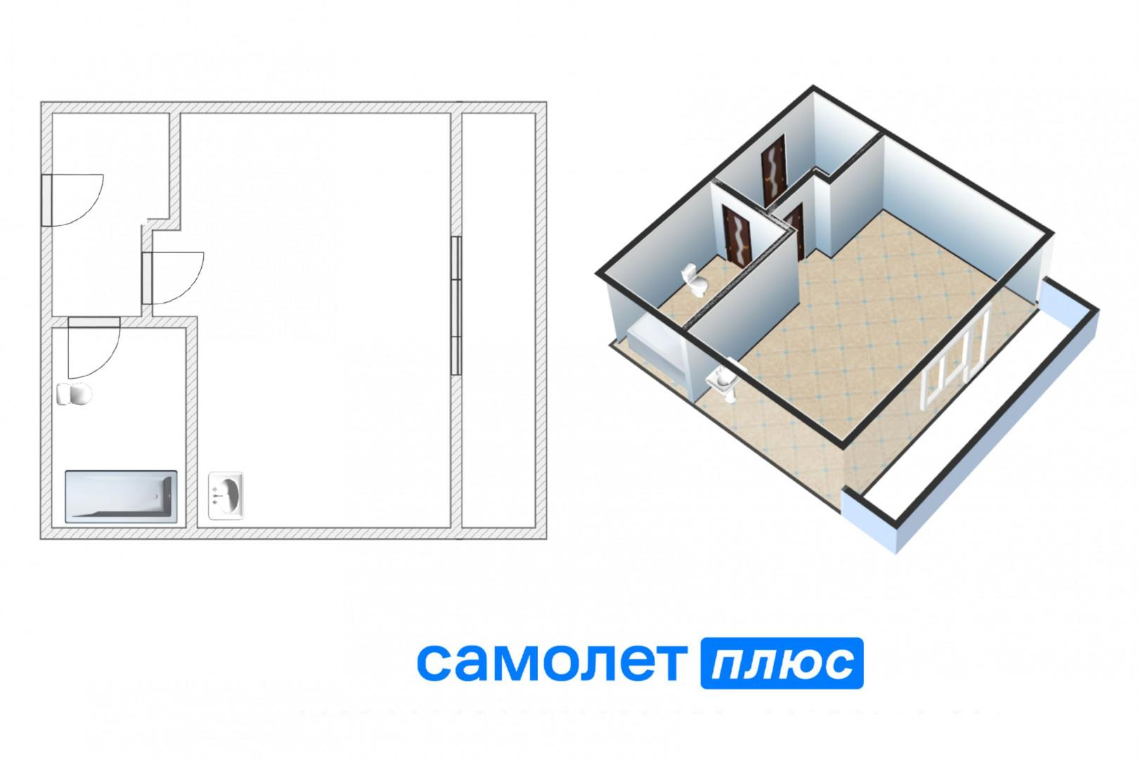 Студия 25 м2 в ЖК undefined корпус null этаж 6