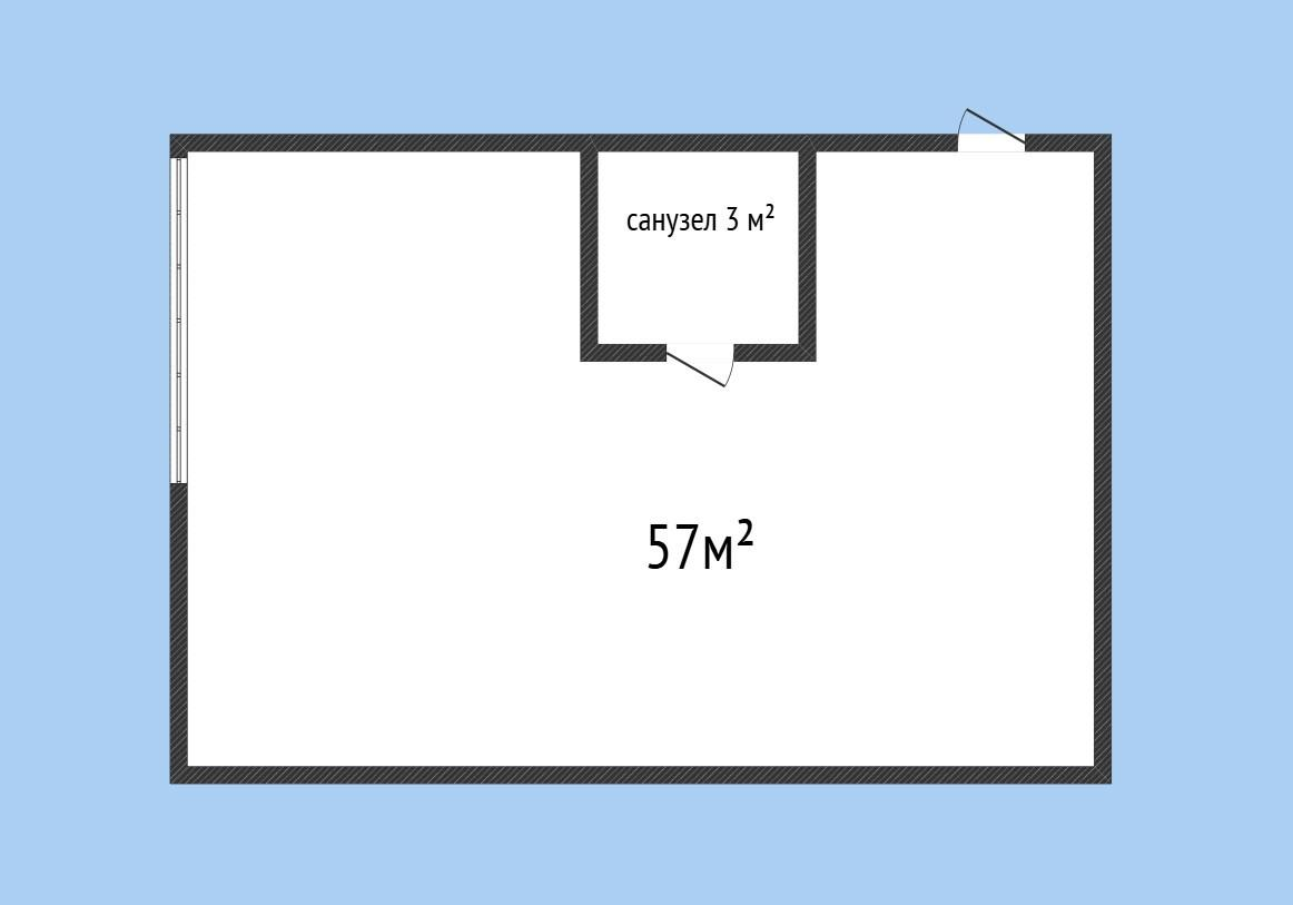 Студия 60 м2 в ЖК undefined корпус null этаж 8