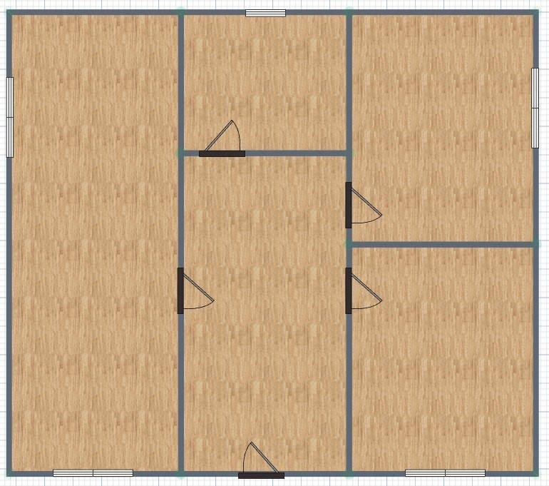 2-комнатная 52.8 м2 в ЖК undefined корпус null этаж null