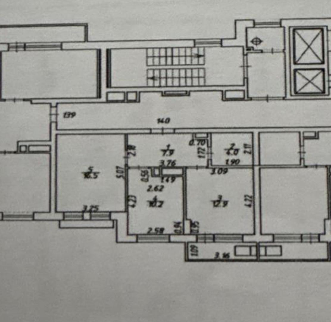 2-комнатная 51.5 м2 в ЖК undefined корпус null этаж 13