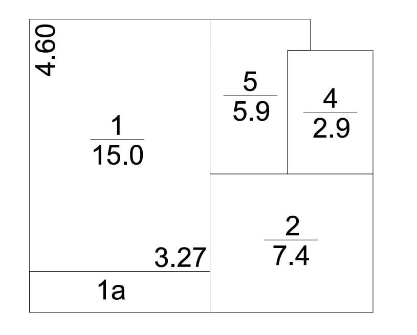 1-комнатная 31.2 м2 в ЖК undefined корпус null этаж 1