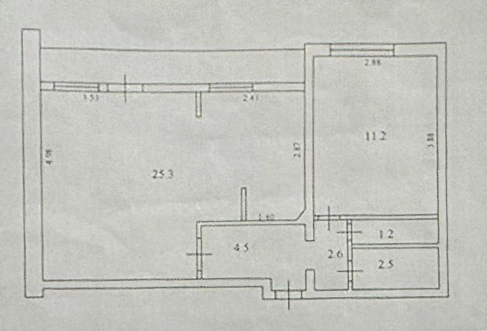 2-комнатная 48 м2 в ЖК undefined корпус null этаж 9