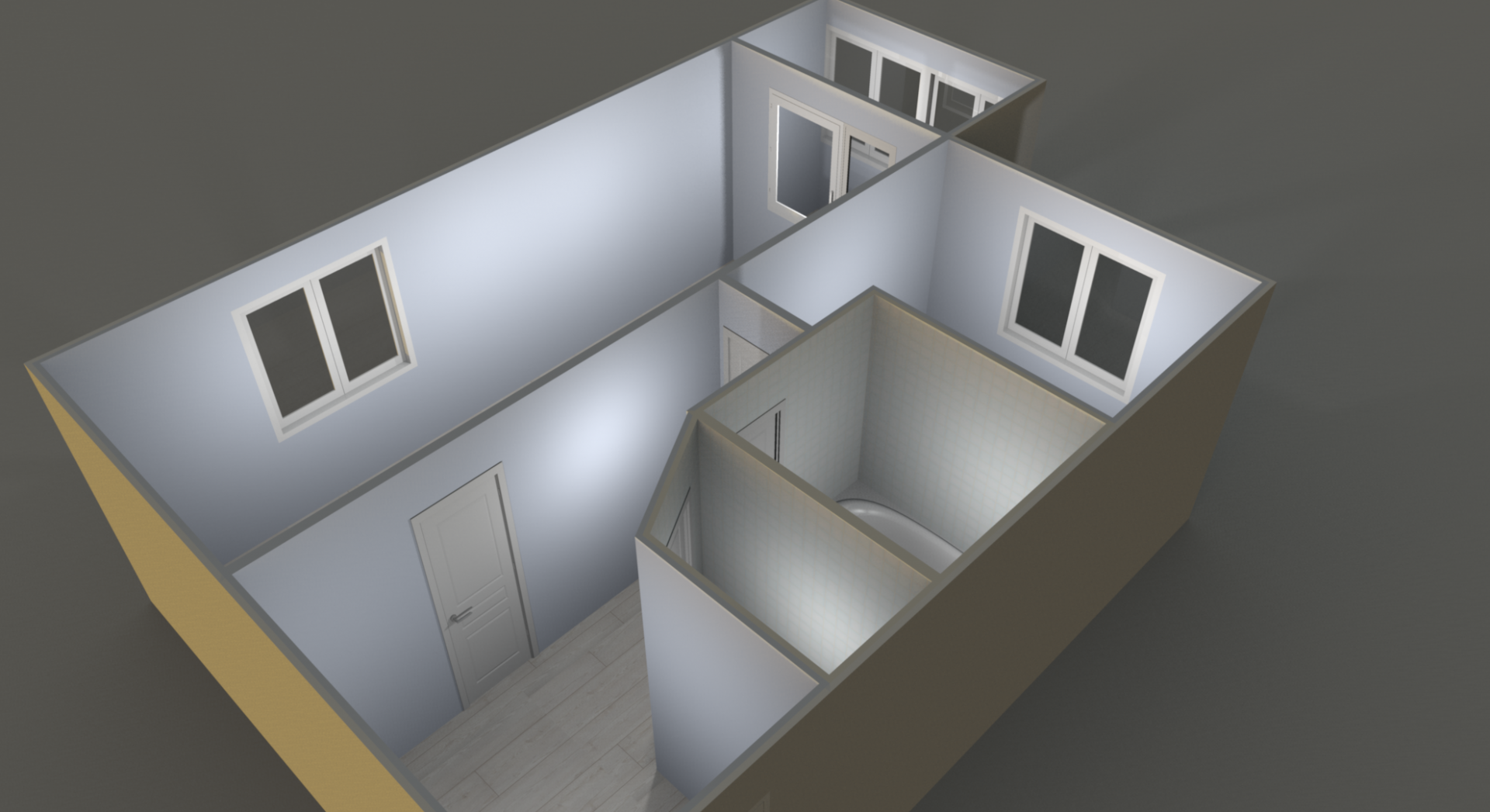 1-комнатная 33.8 м2 в ЖК undefined корпус null этаж 2