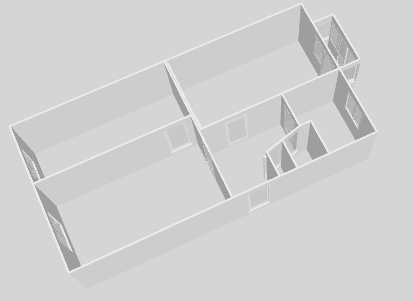 3-комнатная 63.6 м2 в ЖК undefined корпус null этаж 2