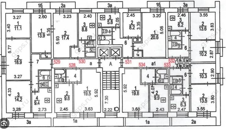 2-комнатная 38.3 м2 в ЖК undefined корпус null этаж 11