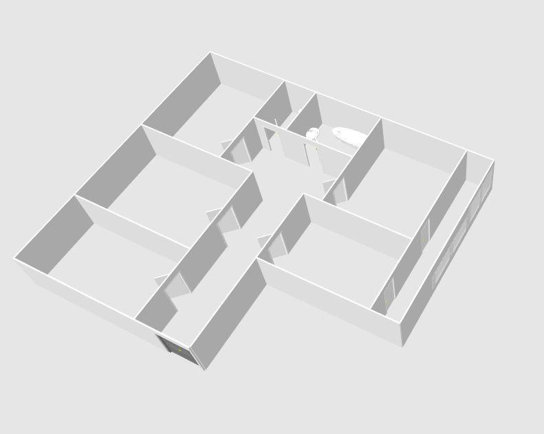 4-комнатная 74.4 м2 в ЖК undefined корпус null этаж 3