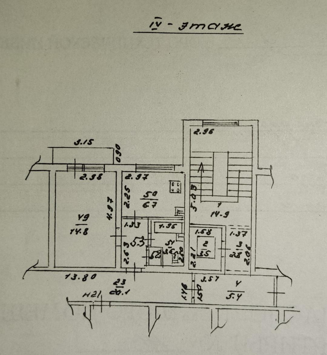 1-комнатная 29 м2 в ЖК undefined корпус null этаж 4