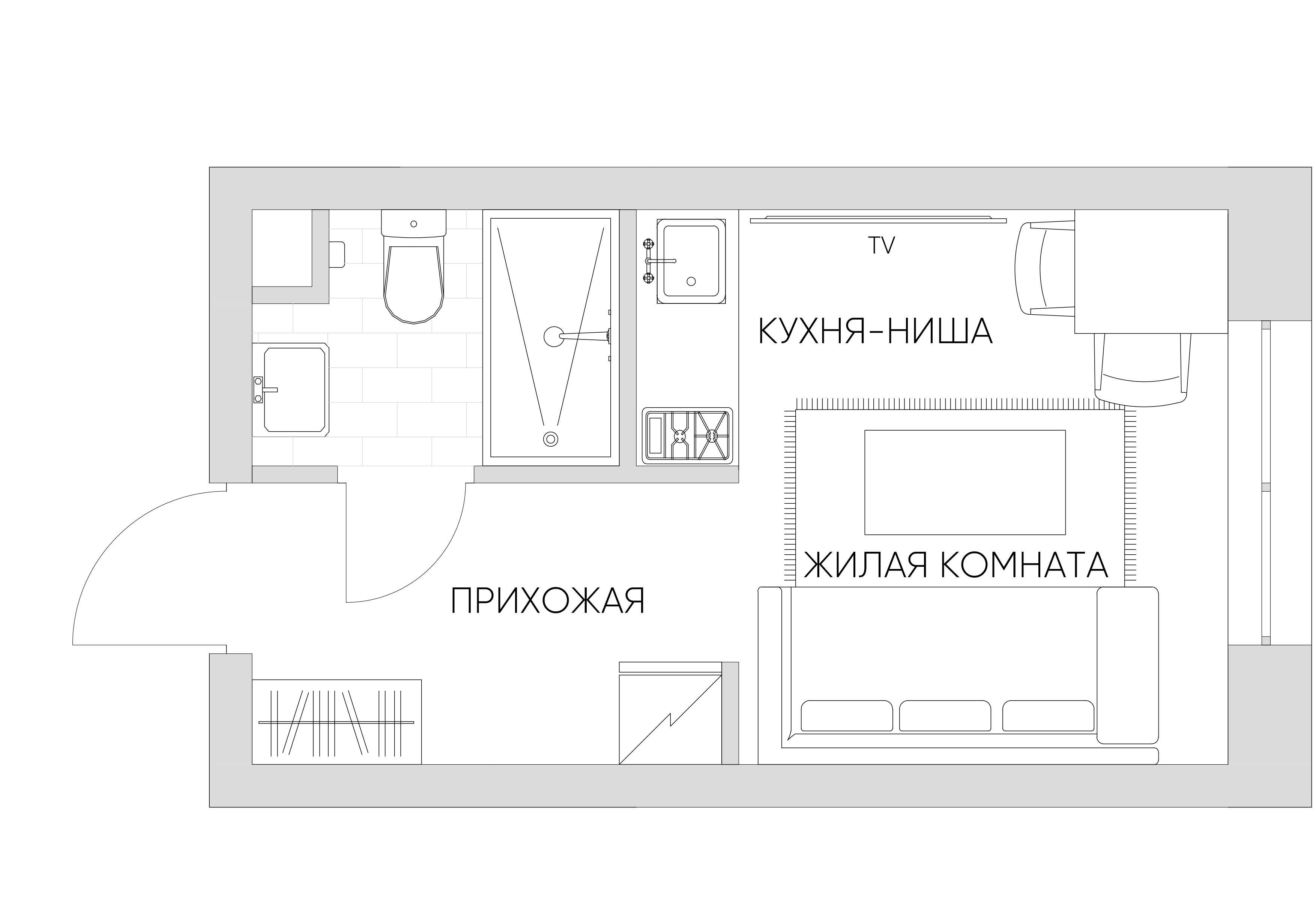 Студия 17 м2 в ЖК N`ICE LOFT корпус null этаж 15