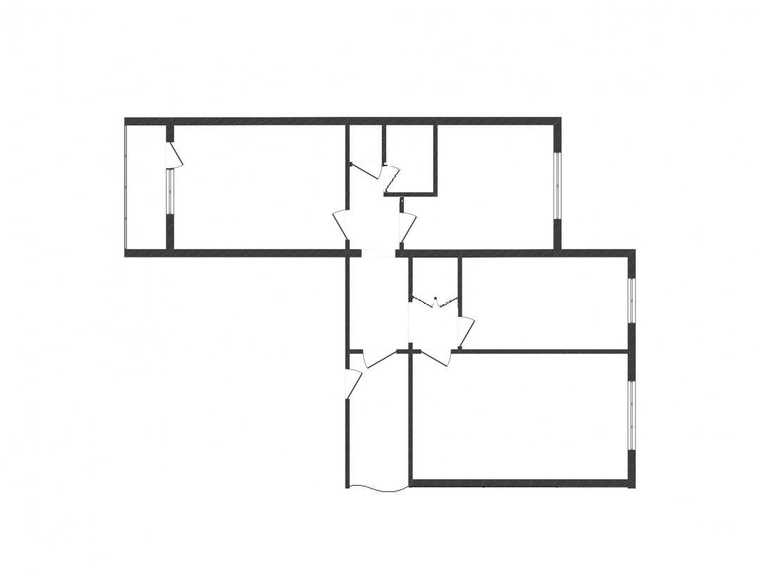3-комнатная 71.6 м2 в ЖК undefined корпус null этаж 5