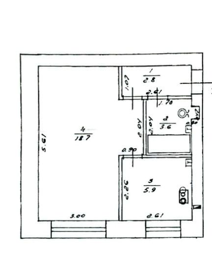 1-комнатная 31 м2 в ЖК undefined корпус null этаж 1