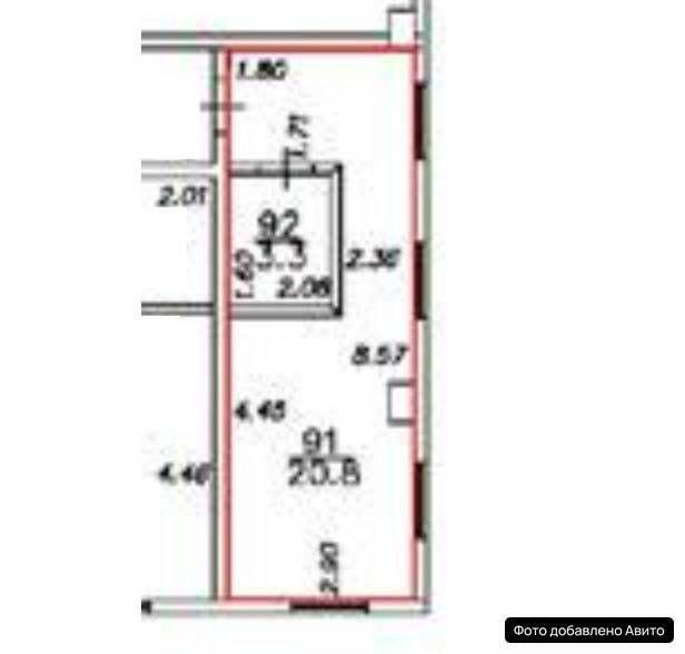Студия 24.1 м2 в ЖК undefined корпус null этаж 4