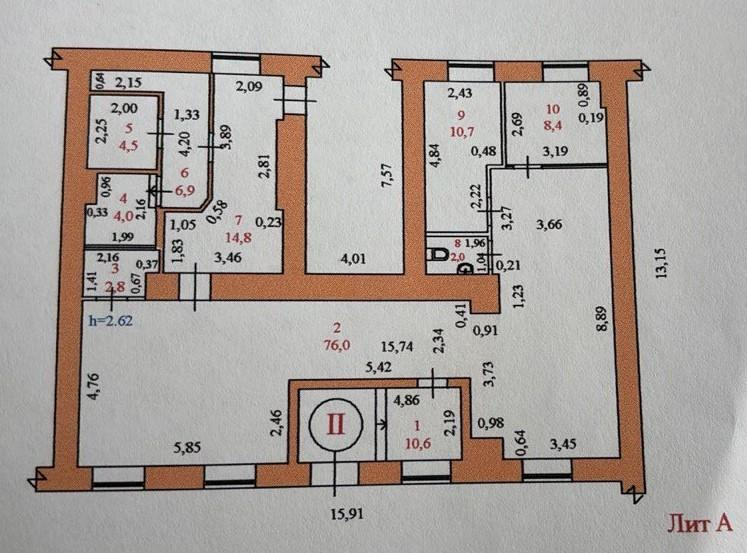 Студия 140.7 м2 в ЖК undefined корпус null этаж null