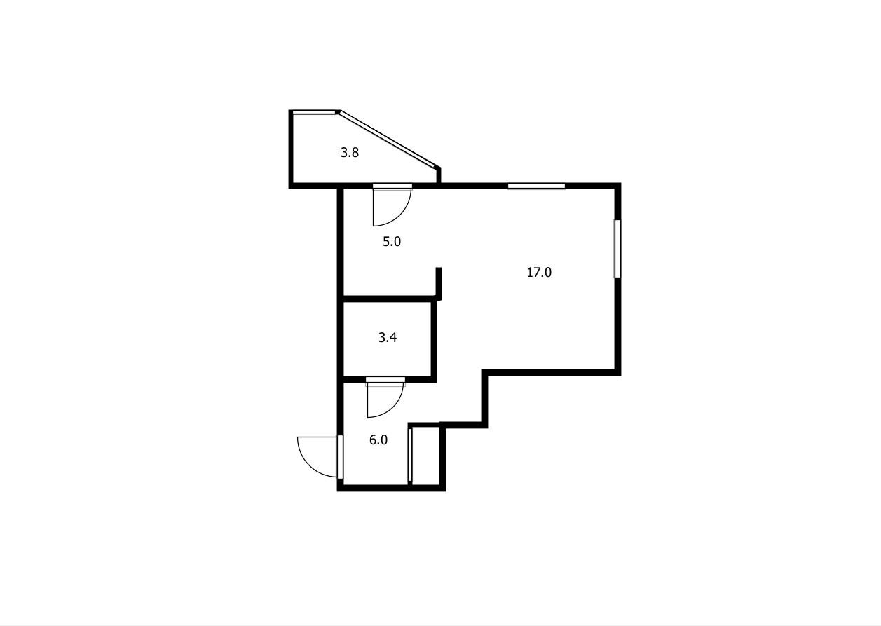 Студия 31.4 м2 в ЖК undefined корпус null этаж 10