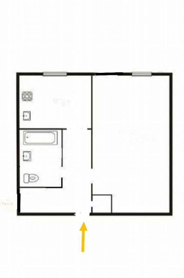 1-комнатная 29.5 м2 в ЖК undefined корпус null этаж 5