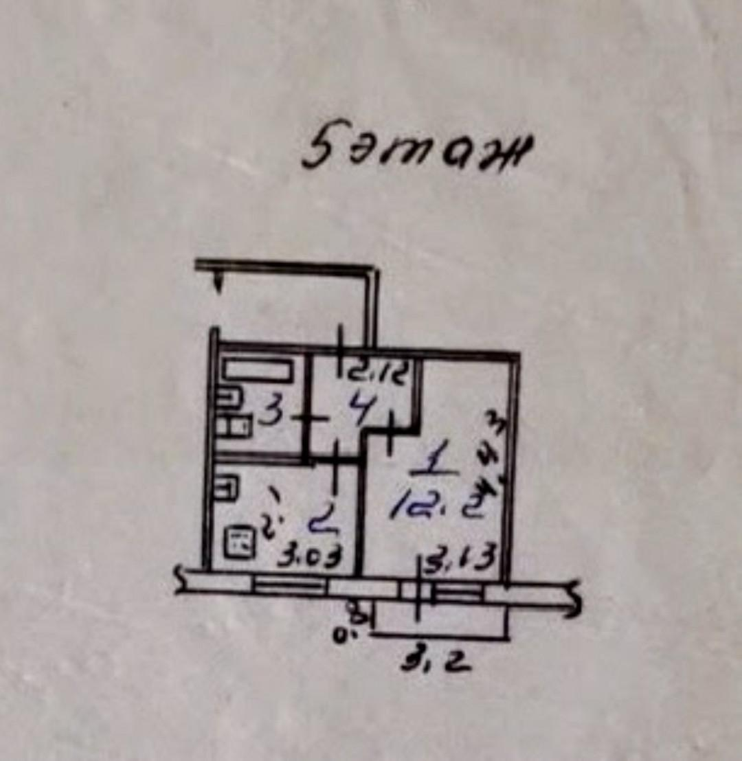 1-комнатная 26.2 м2 в ЖК undefined корпус null этаж 5