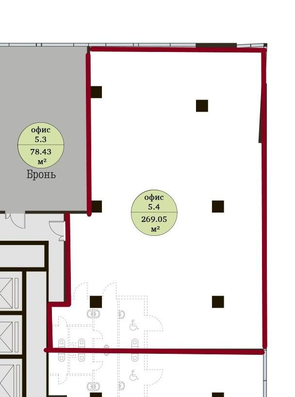 Студия 269.1 м2 в ЖК undefined корпус null этаж null