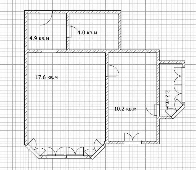 2-комнатная 37.1 м2 в ЖК undefined корпус null этаж 16