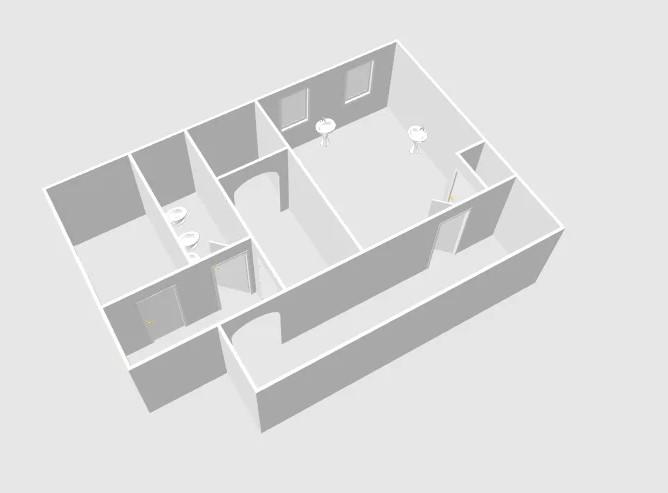 Студия 64.9 м2 в ЖК undefined корпус null этаж null