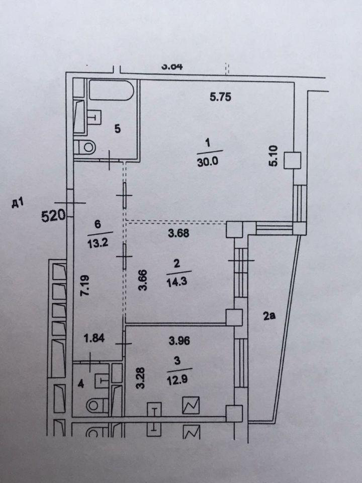 2-комнатная 87 м2 в ЖК undefined корпус null этаж 21