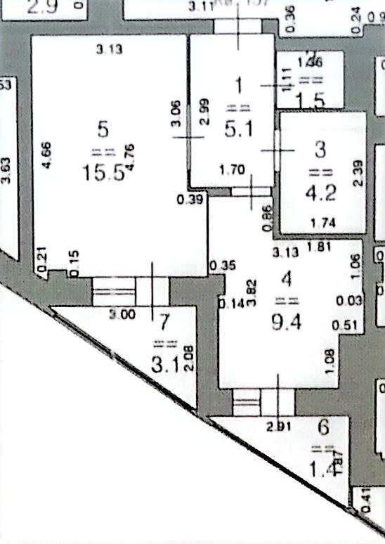 1-комнатная 38 м2 в ЖК undefined корпус null этаж 7