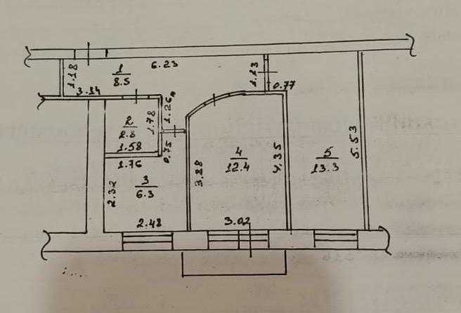 2-комнатная 43.9 м2 в ЖК undefined корпус null этаж 3